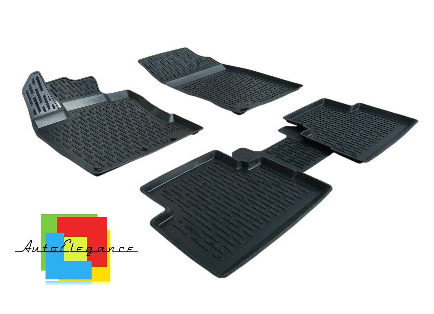 CUSTOM RUBBER CAR INTERIOR MATS SET RENAULT KADJAR 2015+ 0032