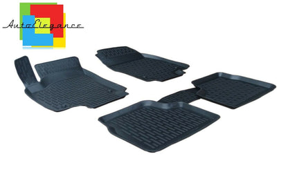 SET OF CAR INTERIOR RUBBER MATS MADE TO MEASURE OPEL ZAFIRA B 2006-2011 0032
