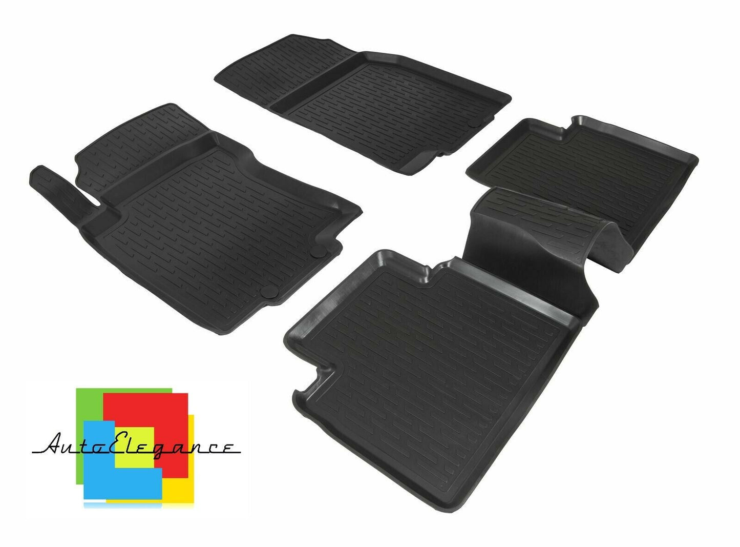 CUSTOM RUBBER CAR INTERIOR MATS SET FOR NISSAN X-TRAIL 2014+ 0032