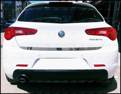 CROMATURA BAGAGLIAIO ALFA ROMEO GIULIETTA 2010+ ACCIAIO INOX ADESIVO 0032 AUTOELEGANCERICAMBI
