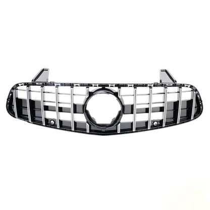 MERCEDES SL R231 DAL 2017+ GRIGLIA ANTERIORE PROFILI SATINATI ABS