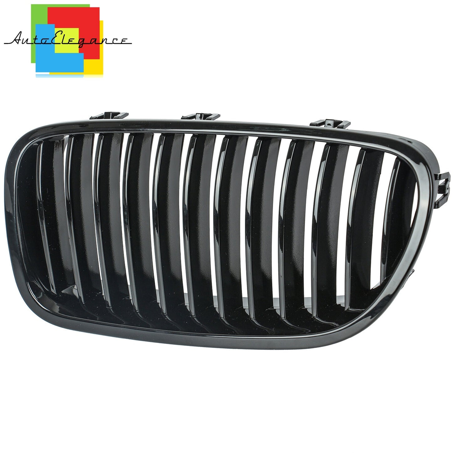 5 SERIES F10 F11 M LOOK GLOSSY BLACK SINGLE KIDNEY MUSTACHE GRILLE NEWS