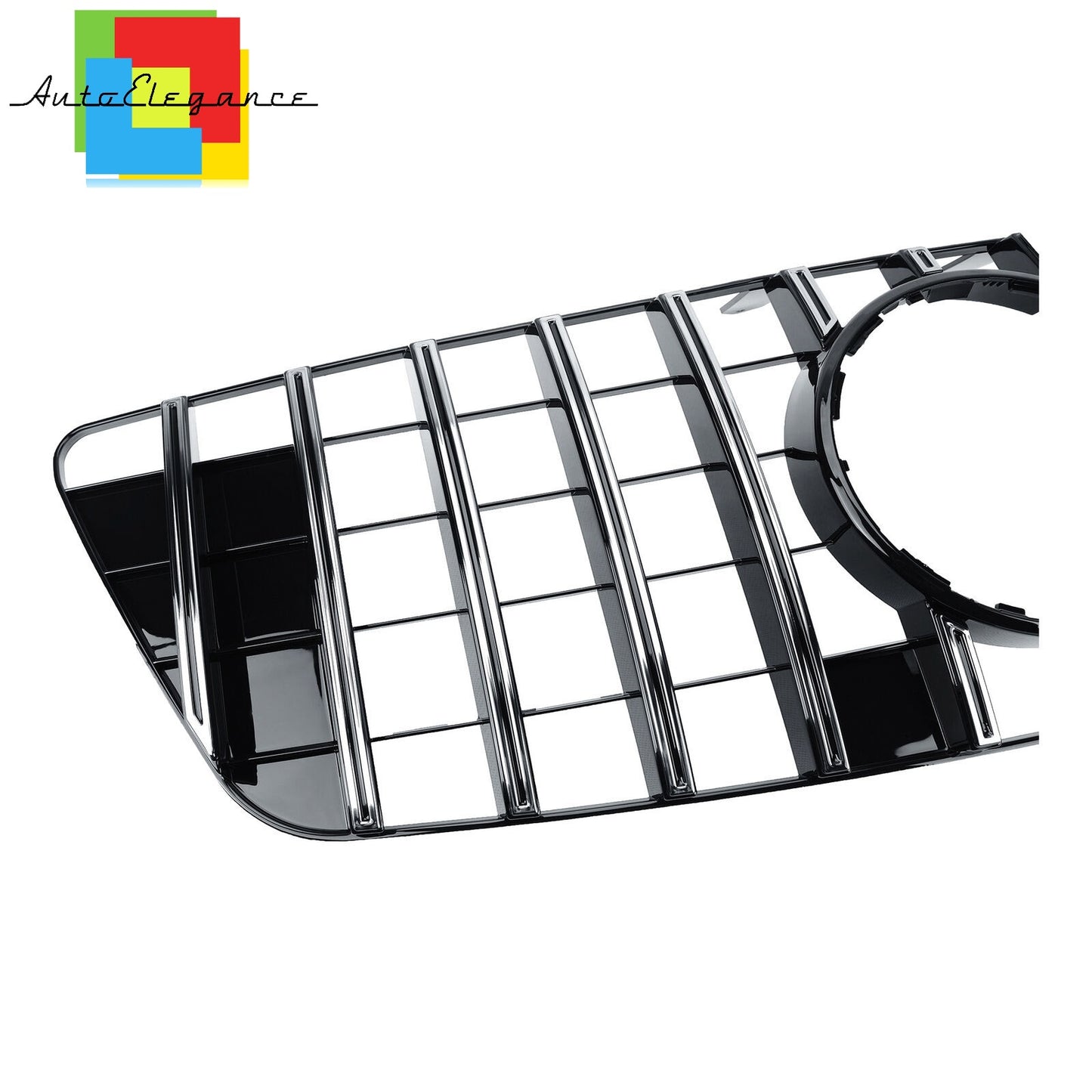 FRONT GRILLE ML W164 2008-2012 GT LOOK CHROME FINISH NEWS