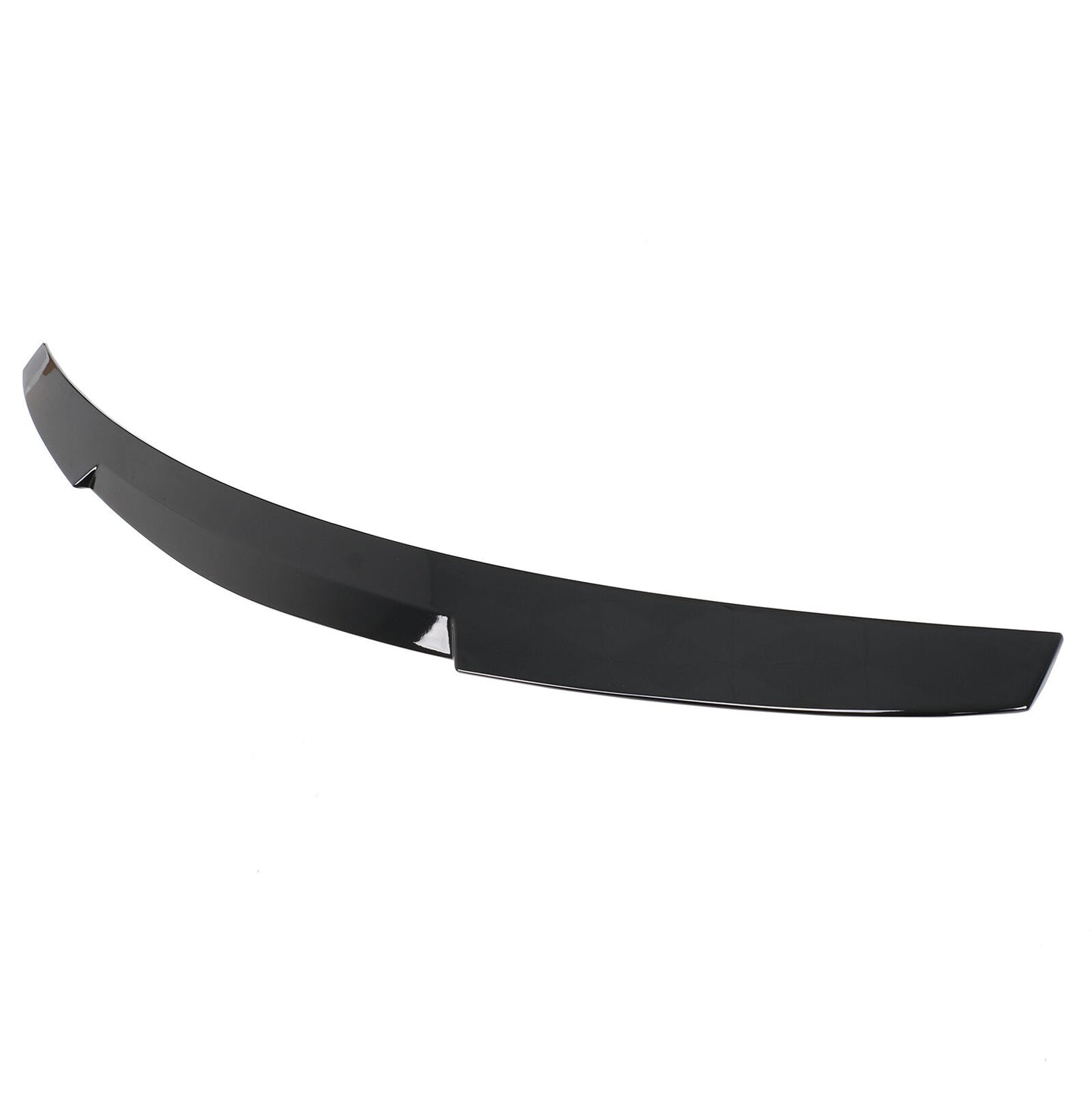 RS4 REAR BONNET SPOILER AUDI A4 B8 8K SEDAN 2008-2015 IN GLOSSY BLACK ABS