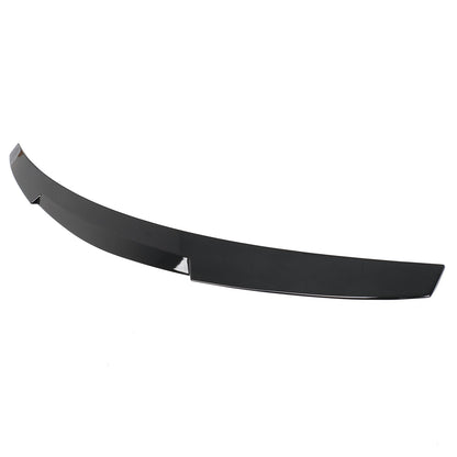 RS4 REAR BONNET SPOILER AUDI A4 B8 8K SEDAN 2008-2015 IN GLOSSY BLACK ABS