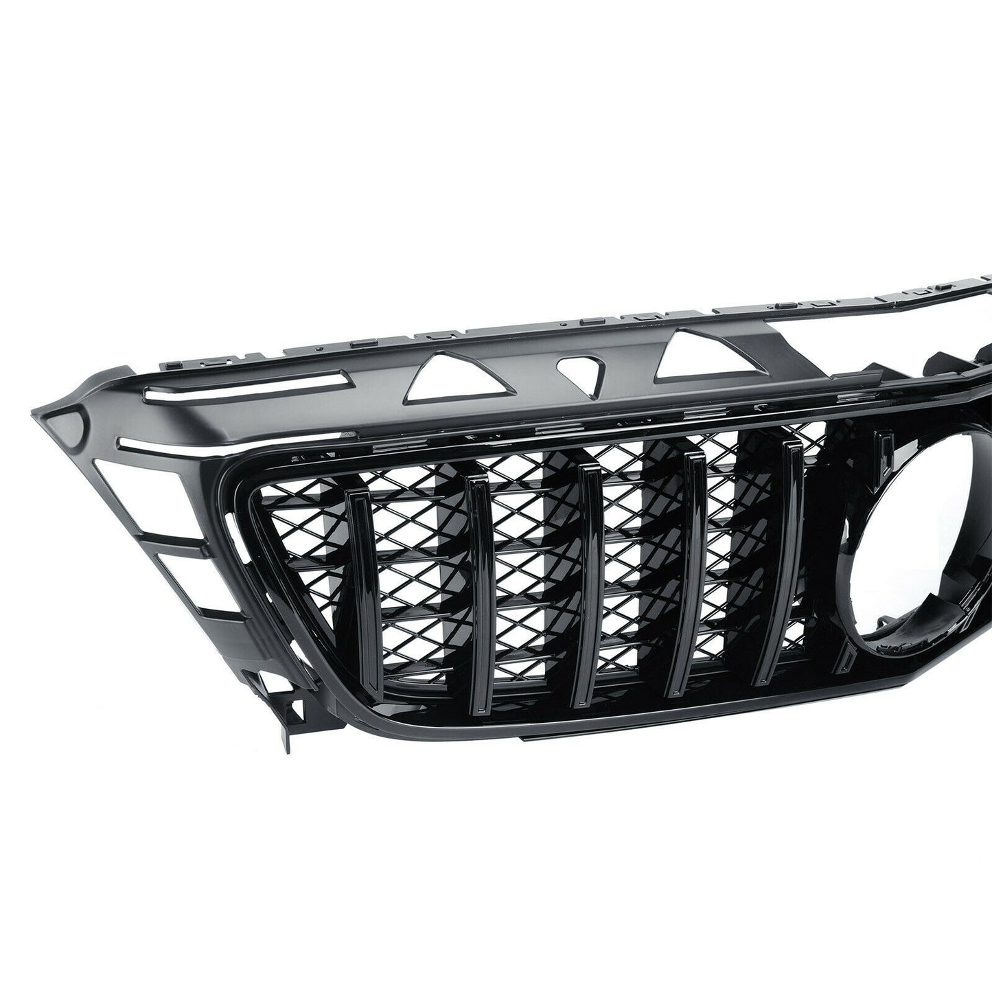 GRIGLIA ANTERIORE MERCEDES CLS C218 X218 2011 AL 2014 PROFILI NERI