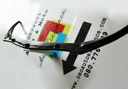 0141 OPEL ASTRA J LIP SPOILER SOTTO PARAURTI ANTERIORE ABS NERO AUTOELEGANCERICAMBI