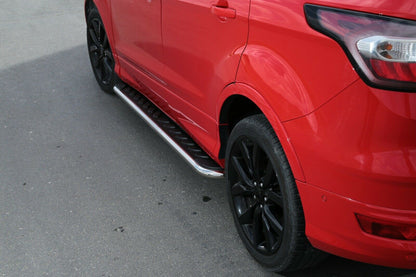 VW TIGUAN 2016+ SIDE STEPS DOOR SILLS CHROME PROFILE