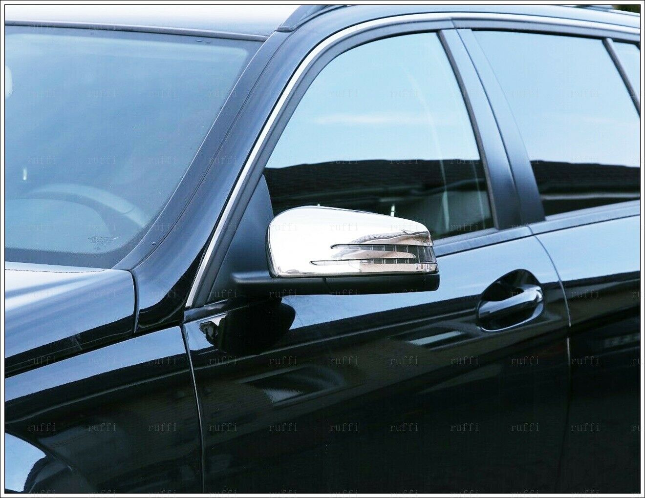 CROMATURA SPECCHIETTI LATERALI MERCEDES CLASSE CLA X117 INOX ADESIVO 0032 AUTOELEGANCERICAMBI