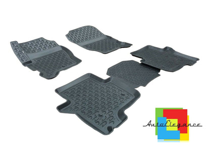 CUSTOM RUBBER CAR INTERIOR MATS SET LAND ROVER DISCOVERY 3 0032