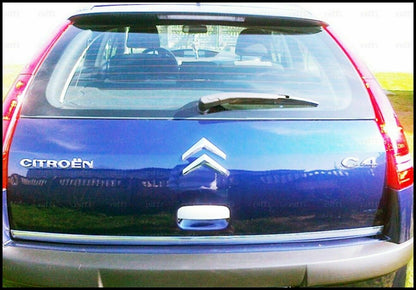 CROMATURA BAGAGLIAIO CITROEN C4 MK1 HB ACCIAIO INOX ADESIVO 0032 AUTOELEGANCERICAMBI