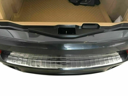 CROMATURA PROTEZIONE PARAURTI POSTERIORE BMW X5 E70 2006-2013 INOX ADESIVO 0032 AUTOELEGANCERICAMBI