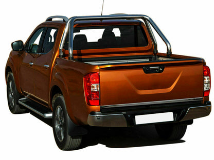 CROMATURA SOTTO BAGAGLIAIO NISSAN NAVARA NP300 D23 ACCIAIO INOX ADESIVO 0032 AUTOELEGANCERICAMBI