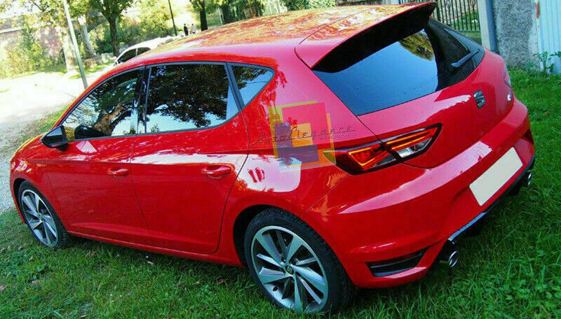 SEAT LEON 5F 2017-2020 LIFT SPORT REAR ROOF SPOILER IN SPORT ABS
