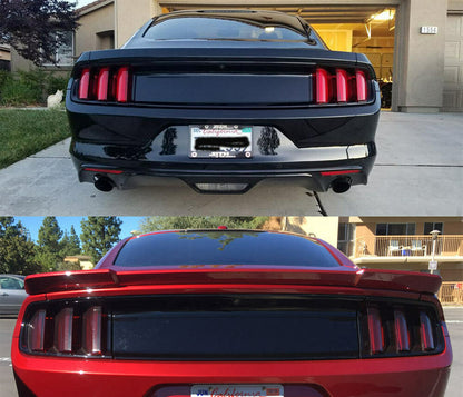 FORD MUSTANG 2015-2020 PROTEZIONE COFANO POSTERIORE ABS NERO