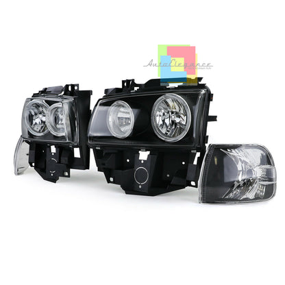 VW TRANSPOSTER MULTIVAN T4 1996-2003 ANGEL EYES HEADLIGHTS