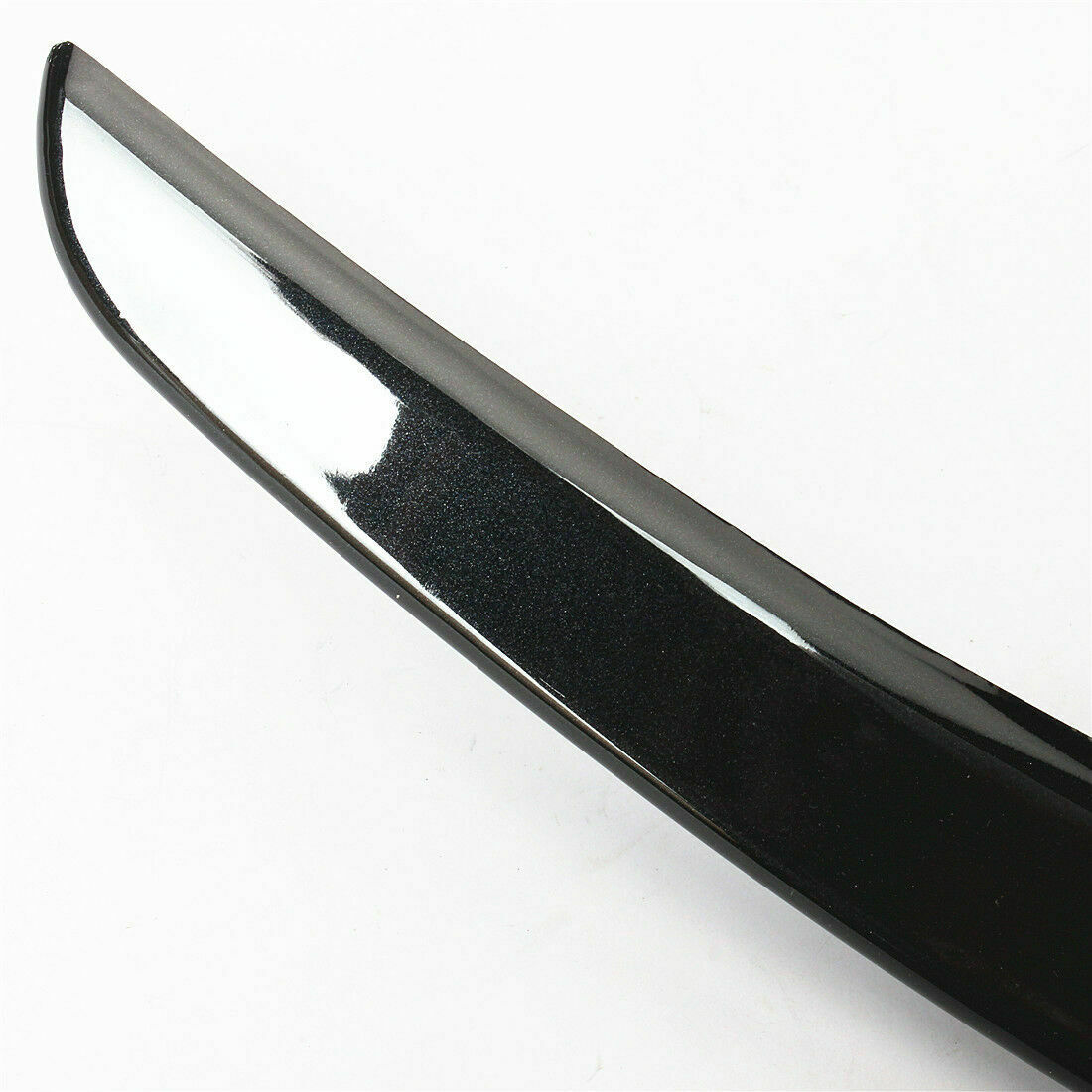SPOILER LOOK S4 POSTERIORE COFANO AUDI A4 B8 8K BERLINA 08-15 VERNICIATO NERO
