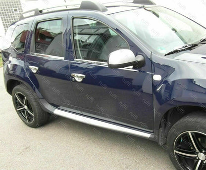 CROMATURA CORNICI FINESTRINI DACIA DUSTER 2010-2017 ACCIAIO INOX ADESIVO 0032 AUTOELEGANCERICAMBI