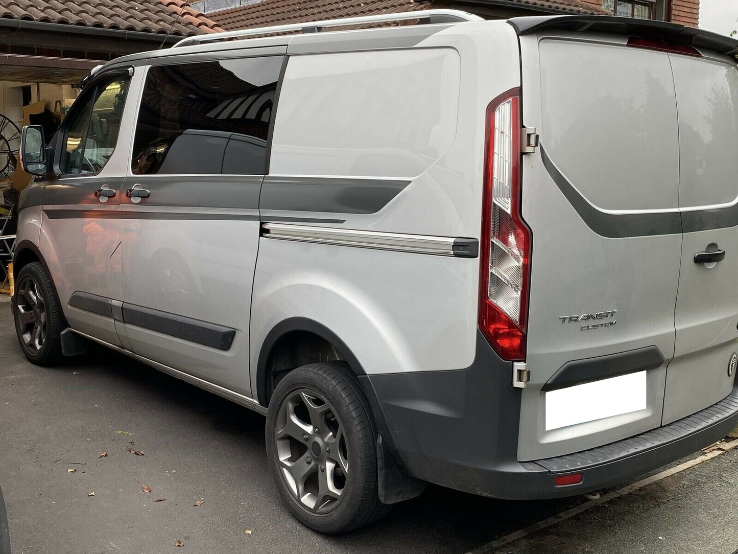 FORD CUSTOM 2012-2018 SPOILER PARAFANGHI ALLARGATI IN ABS