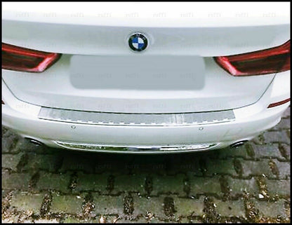 CROMATURA PROTEZIONE PARAURTI POSTERIORE BMW 3 F30 2011-2018 INOX ADESIVO 0032 AUTOELEGANCERICAMBI