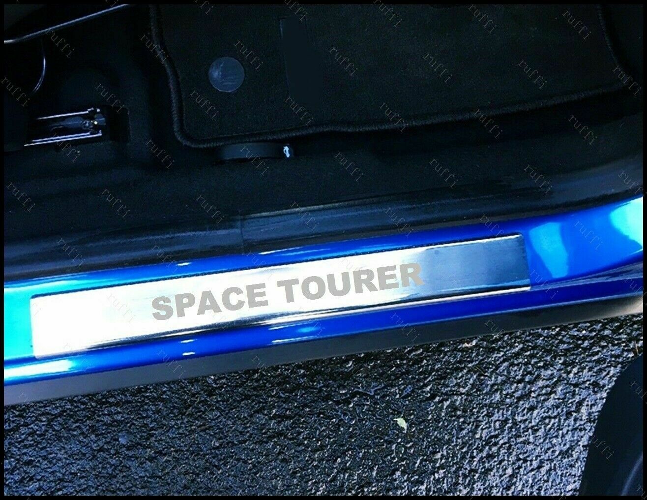 CROMATURA BATTITACCO 4 PORTE CITROEN SPACETOURER 2016+ ACCIAIO INOX ADESIVO 0032 AUTOELEGANCERICAMBI