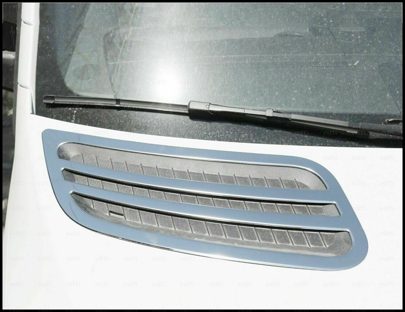 CROMATURA GRIGLIE VENTILAZIONE MERCEDES SPRINTER W907 2018+ INOX ADESIVO 0032 AUTOELEGANCERICAMBI