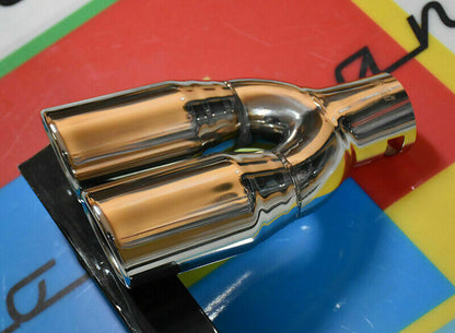 BMW X4 F26 2013-2018 LOOK M TERMINALE DI SCARICO CROMATI LUCIDO INOX AUTOELEGANCERICAMBI