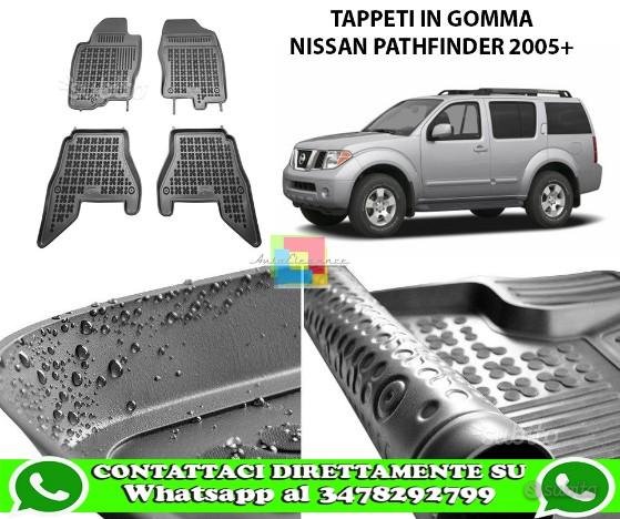 RUBBER MATS / FLOOR MATS FOR NISSAN PATHFINDER 2005+