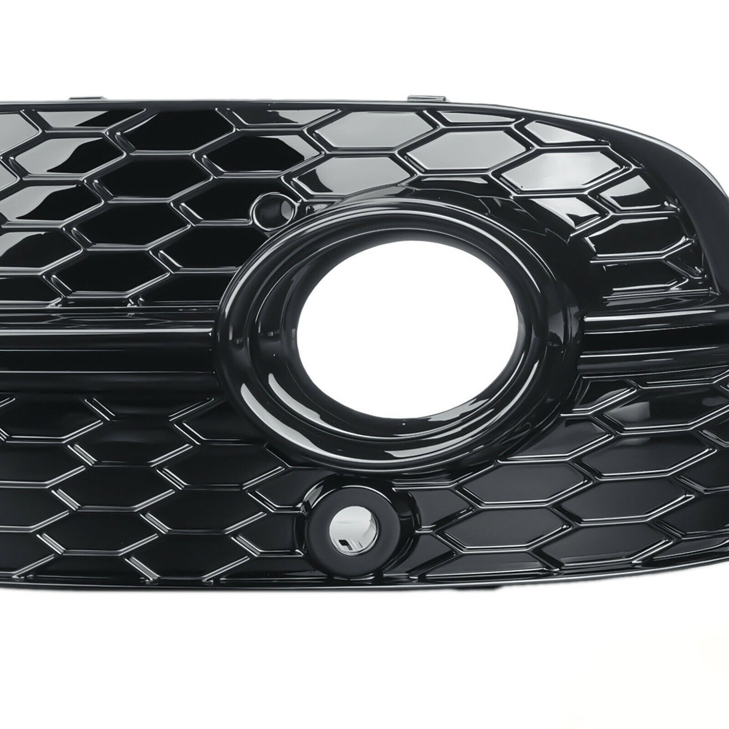 BLACK FOG LIGHT GRILLS AUDI Q3 2012-2015 IN ABS