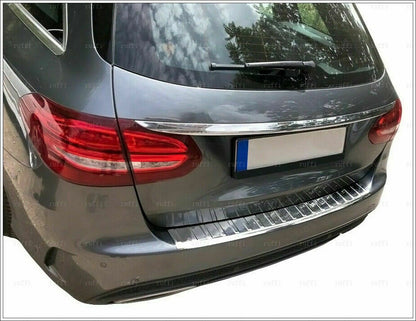 CROMATURA PROTEZIONE PARAURTI POST. MERCEDES C S205 2014+ INOX ADESIVO 0032 AUTOELEGANCERICAMBI