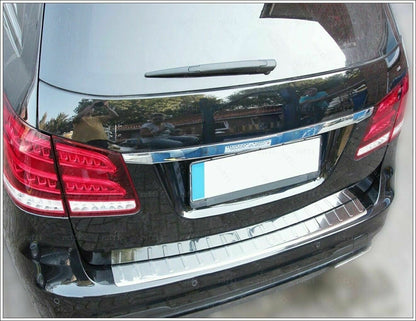 CROMATURA PROTEZIONE PARAURTI POST. MERCEDES E S212 W212 09-16 INOX ADESIVO 0032 AUTOELEGANCERICAMBI