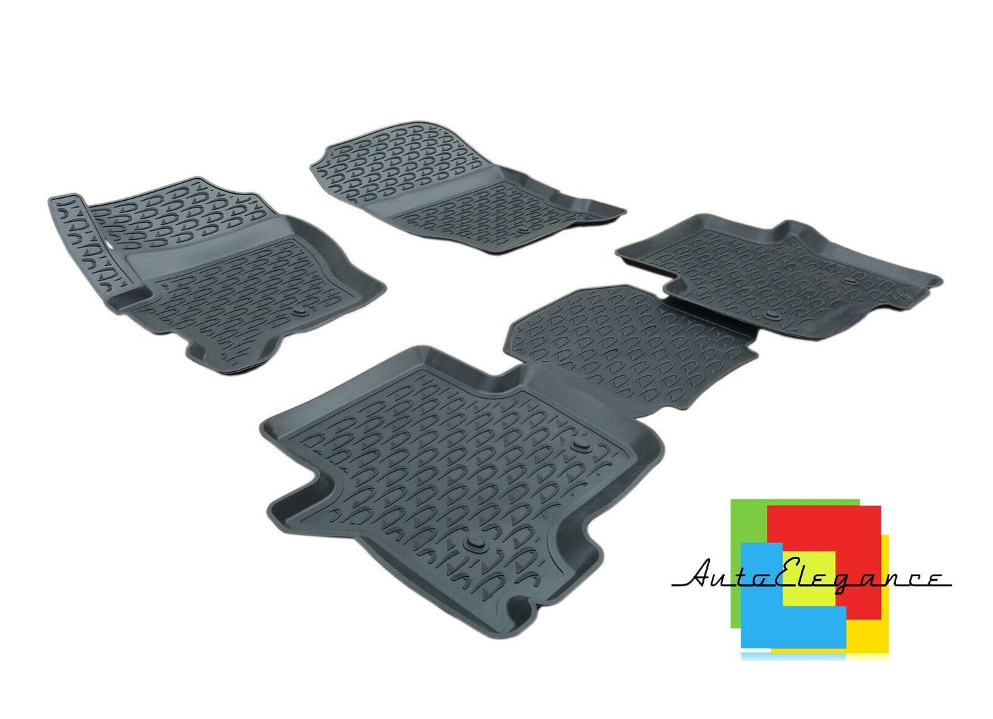 CUSTOM RUBBER CAR INTERIOR MATS SET LAND ROVER DISCOVERY 4 0032
