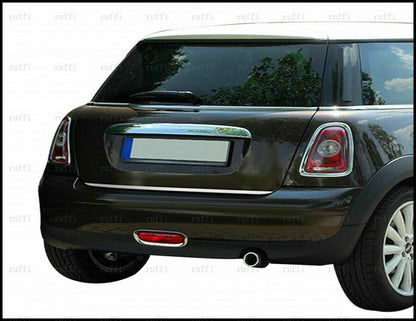 CROMATURA BAGAGLIAIO MINI COOPER ONE R56 HB 2006-2015 ACCIAIO INOX ADESIVO 0032 AUTOELEGANCERICAMBI