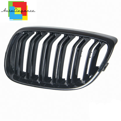 3 SERIES E92 E93 MUSTACHE GRILLE GLOSS BLACK LOOK M DOUBLE KIDNEY NEWS