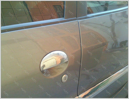 CROMATURA MANIGLIE 2 PORTE CITROEN C1 MK1 2005-2014 ACCIAIO INOX ADESIVO 0032 AUTOELEGANCERICAMBI