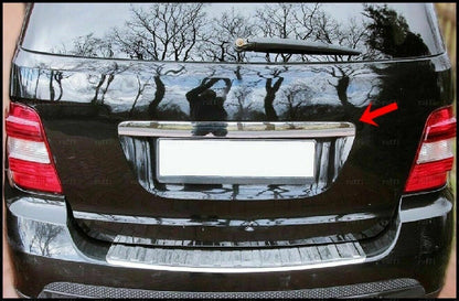 CROMATURA BAGAGLIAIO SUPERIORE MERCEDES ML W164 2005-2011 INOX ADESIVO 0032 AUTOELEGANCERICAMBI