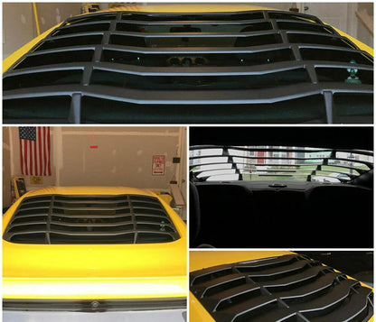 FORD MUSTANG 2015-2020 PROTEZIONE LOUVER LUNOTTO POSTERIORE LOOK GT350