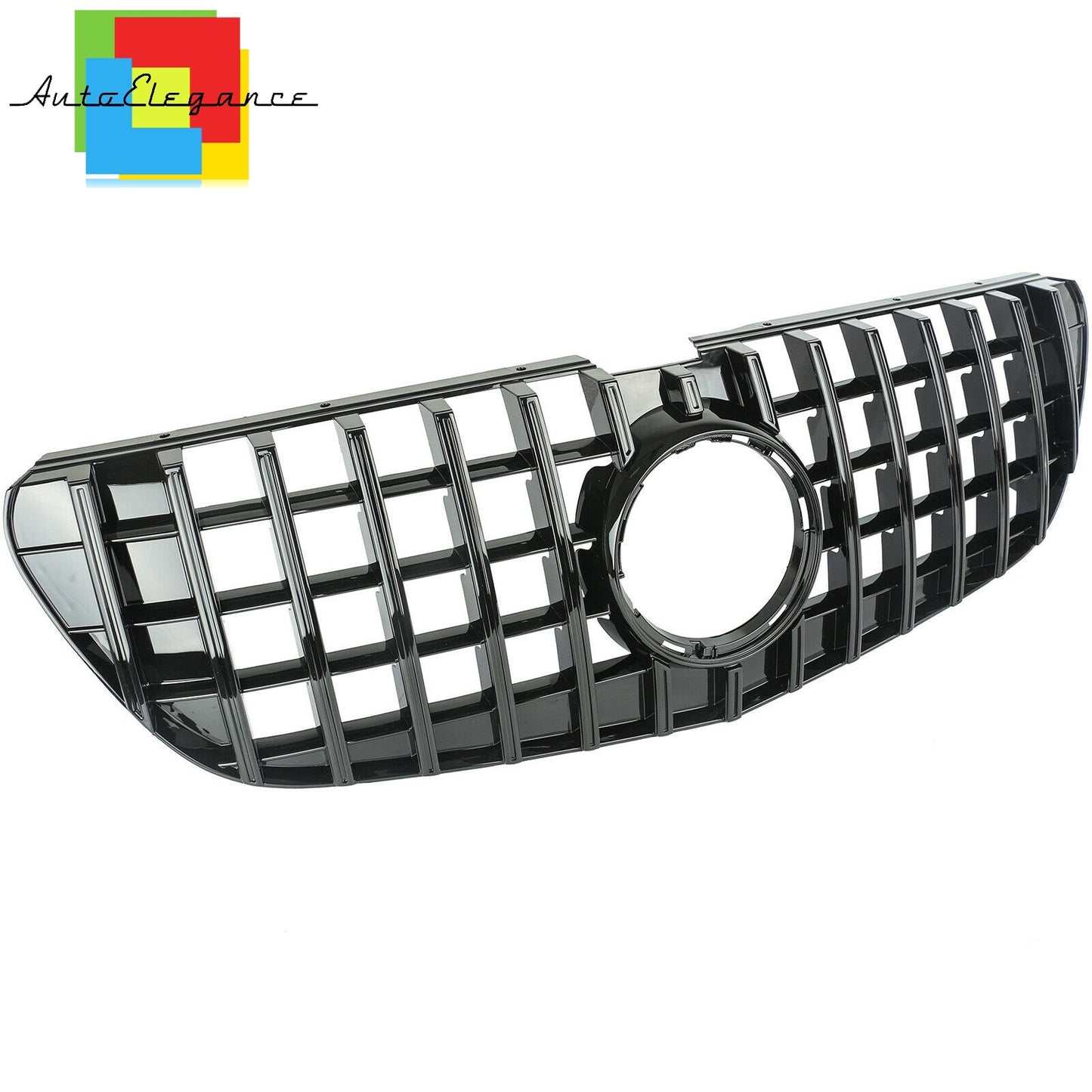 FRONT GRILLE VITO W447 GT LOOK GLOSS BLACK 2014-2019 NEWS