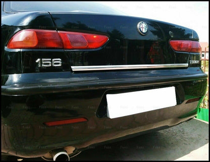 CROMATURA BAGAGLIAIO ALFA ROMEO 156 1997-2006 ACCIAIO INOX ADESIVO 0032 AUTOELEGANCERICAMBI