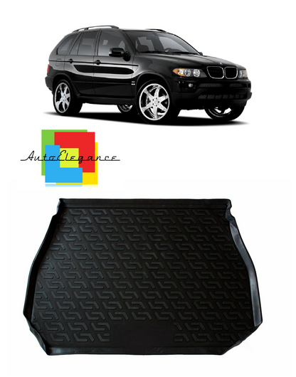 TRUNK MAT RUBBER CARPET SUPERGRIP BMW X5 E53 1999-2006 -AT-