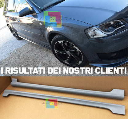 AUDI A3 8P SPORTBACK 5 PORTE 2004-2008 SPOILER MINIGONNE LATERALI S3 S-LINE AUTOELEGANCERICAMBI