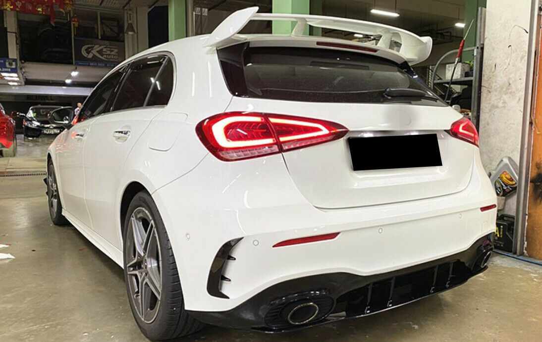 MERCEDES A W177 HB 2018+ PARAURTI POSTERIORE LOOK AMG A35 A45