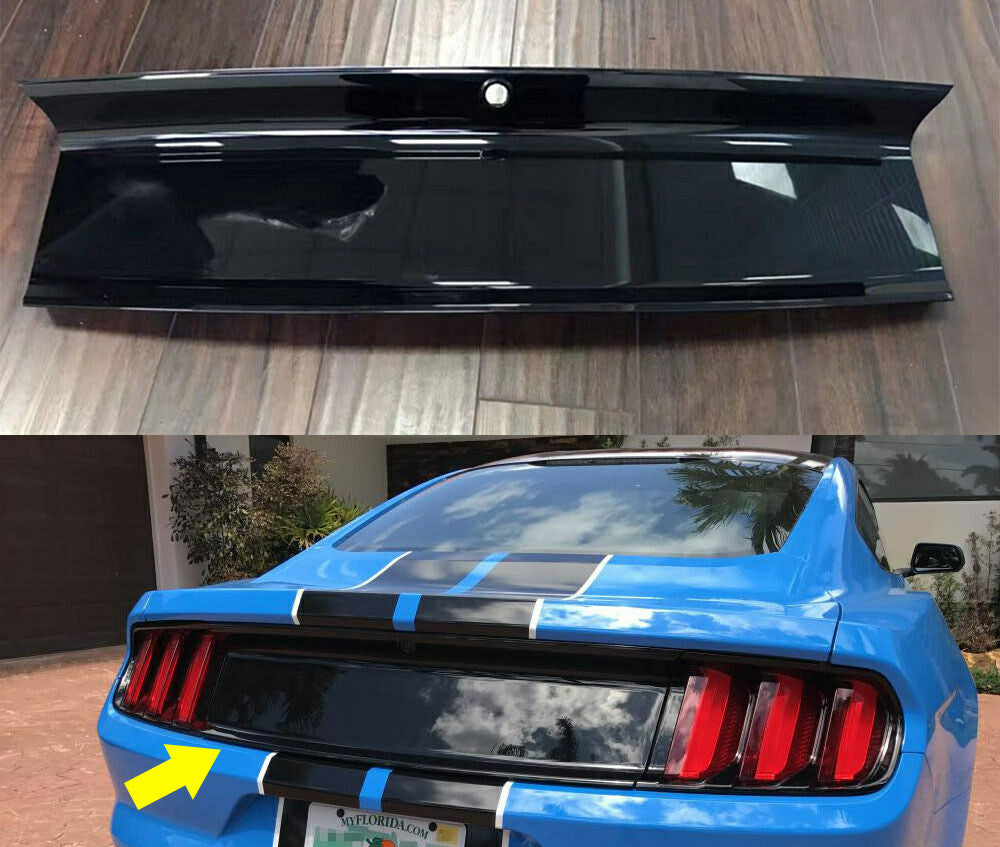FORD MUSTANG 2015-2020 PROTEZIONE COFANO POSTERIORE ABS NERO