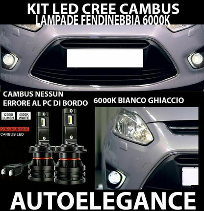 FORD C-MAX II MK2 LED FOG LIGHTS 10,000 LUMEN 0032