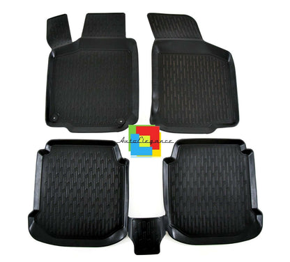 SET OF CUSTOM RUBBER CAR INTERIOR MATS VW BEETLE 1998-2010 0032