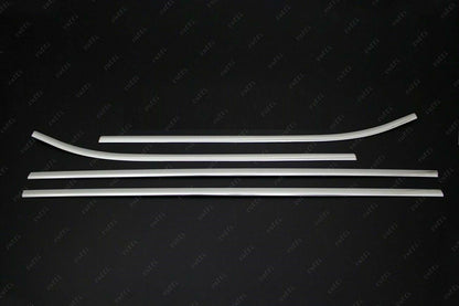 CROMATURA CORNICI FINESTRINI 4PZ BMW X6 E71 E72 2007-2014 INOX ADESIVO 0032 AUTOELEGANCERICAMBI