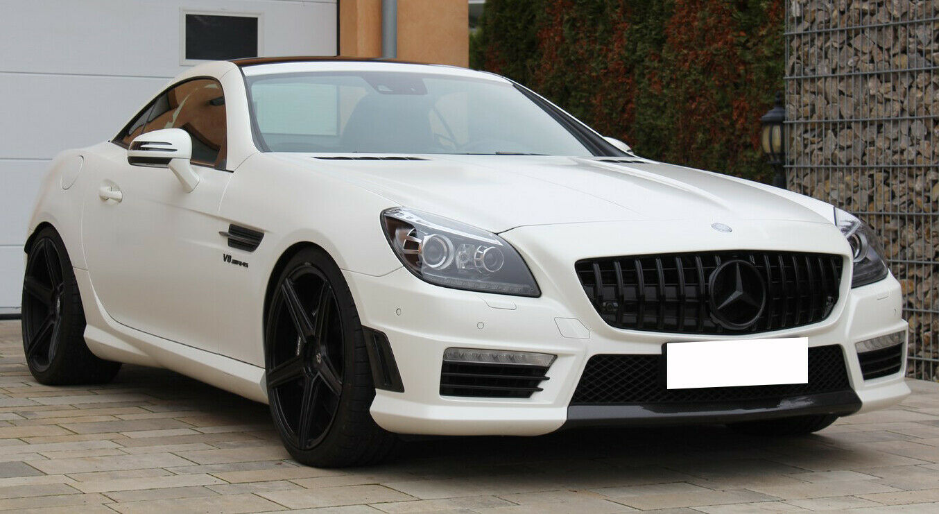 MERCEDES SLK R172 2011-2015 AMG FRONT GRILLE BLACK HONEYCOMB PROFILES
