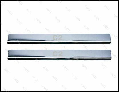 CROMATURA BATTITACCO 2 PORTE CITROEN C2 2003+ ACCIAIO INOX ADESIVO 0032 AUTOELEGANCERICAMBI