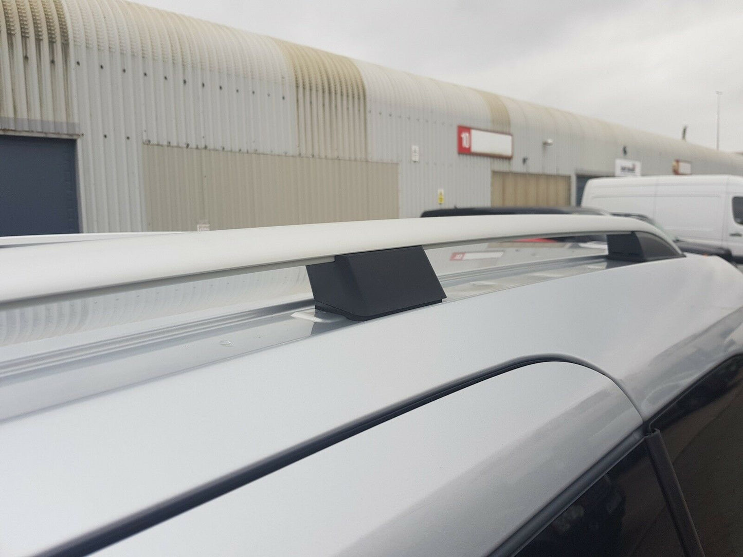 FORD TRANSIT CONNECT MK1 ROOF RAILS AESTHETIC ALUMINUM SILVER