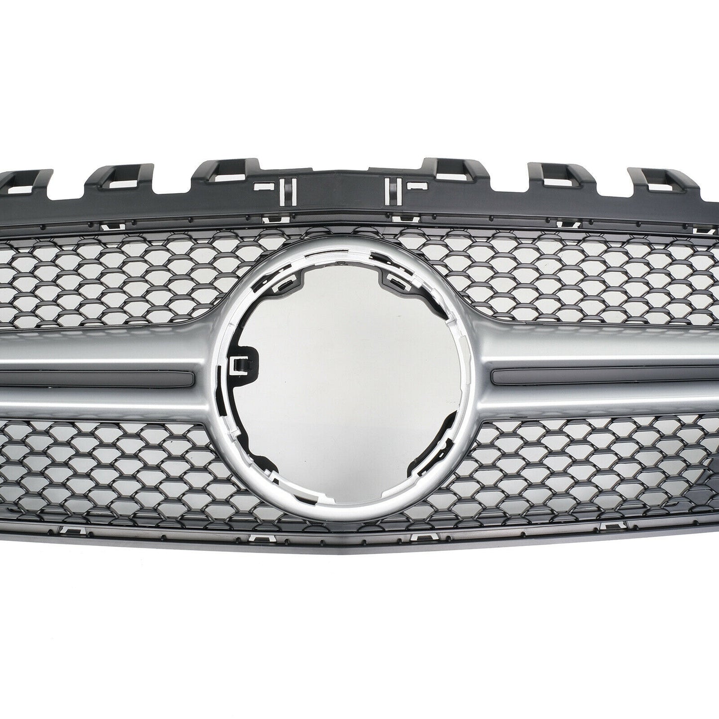 FRONT GRILLE MERCEDES A CLASS W177 AMG LOOK A35 SATIN PROFILE ABS